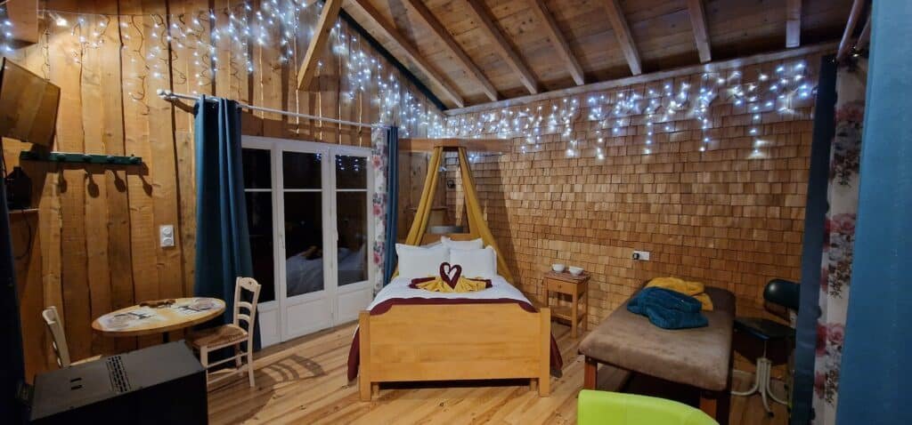 Chalet romantique vosges week end en amoureux