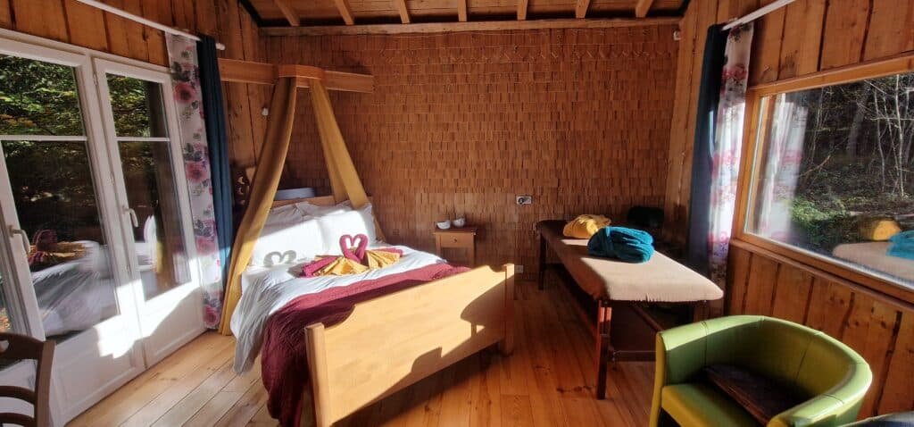 Chalet romantique vosges week end en amoureux